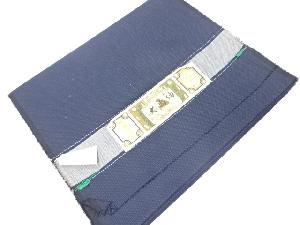 アンティーク　正絹　紬男物着尺反物(キングサイズ)